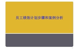 绩效计划案例——A公司绩效经理的烦恼